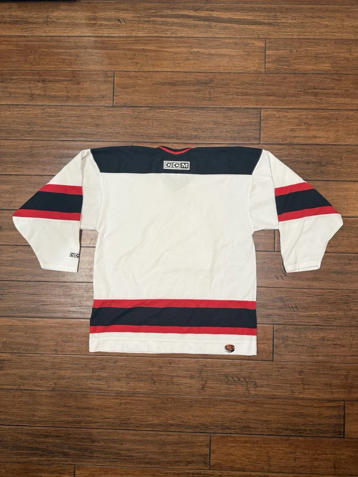 Винтажная футболка CCM New Jersey Devils, пустая, размер L - Изображение 2 из 4