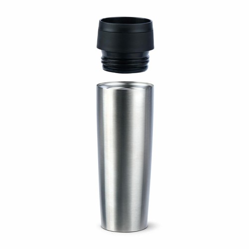 Emsa vacuum mug Travel Mug Classic, to-go mug, stainless steel, silver, 500 ml - Picture 4 of 4