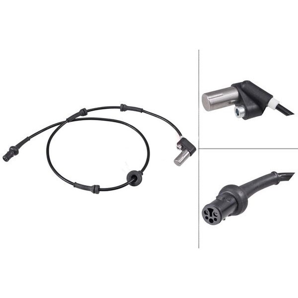 Sensor Raddrehzahl Passiver Sensor 1.040 Mm Kabel A.B.S. FüR U.A. Saab 9000-image