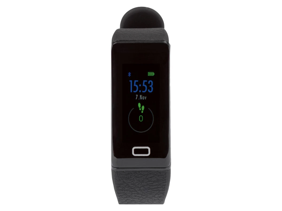 SILVERCREST® Aktivitätssensor mit Herzfrequenzmessung »SAS 89«, schwarz - B-Ware