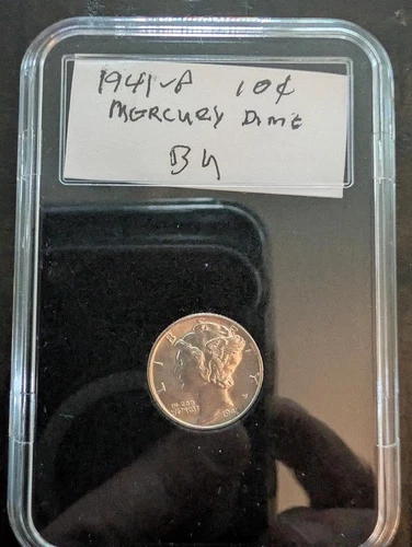1941-S Mercury Dime BU 90% Silver San Francisco Mint Uncirculated 10C