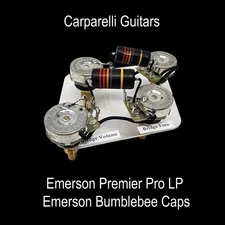 Carparelli Les Paul Prewired Kit – Emerson Premier Pro | Hand-Wired in Canada
