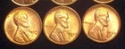 (3) 1948-S CHOICE BU LINCOLN WHEAT CENTS - STUNNING COINS - AWESOME - SEE PICS!!