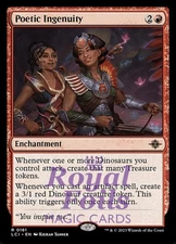 Poetic Ingenuity 2x FOIL Lost Caverns of Ixalan MTG LCI Rare MINT red