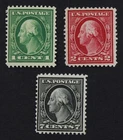 CKStamps: US Stamps Collection Scott#405 Mint NH OG #406 407 Mint H OG
