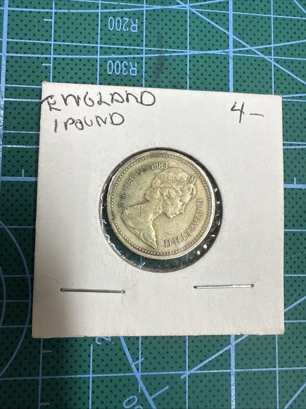 1983 England 1 Pound