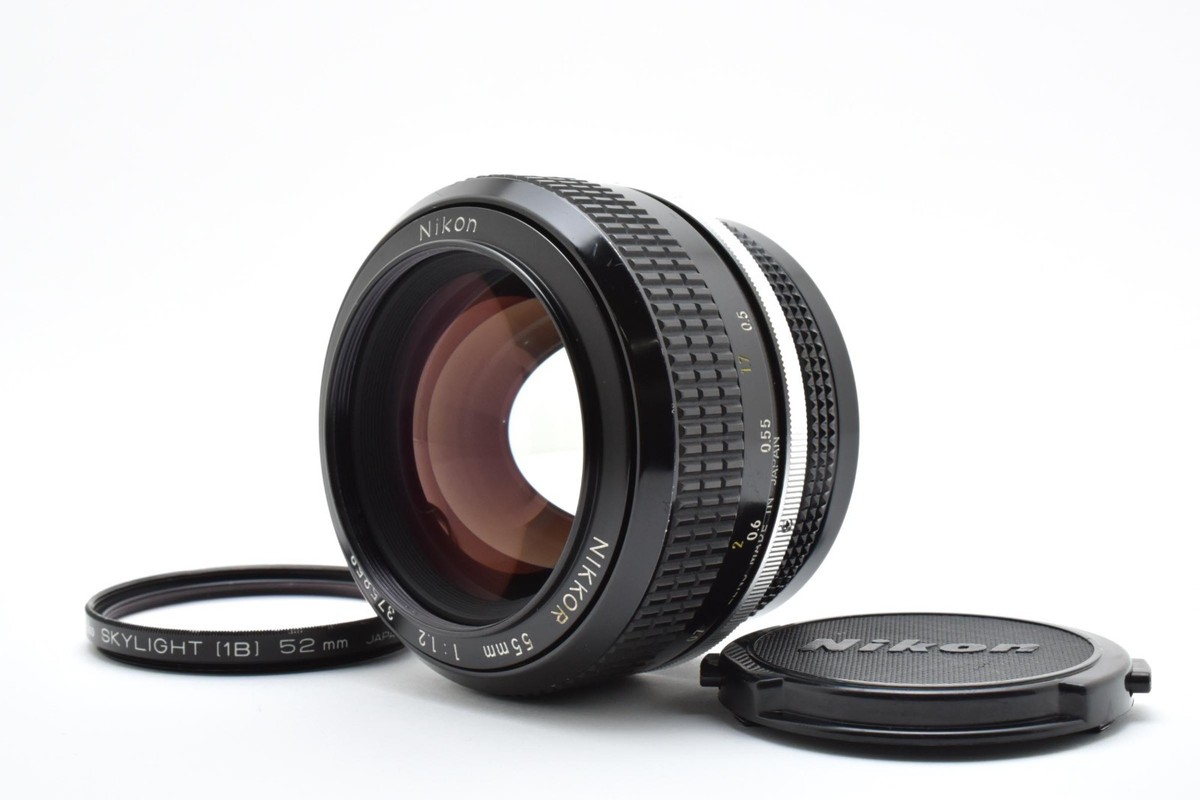 Excellent】NIKON Nikkor 55mm MF Lens From JAPAN#2608244