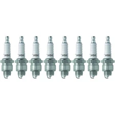 NGK Spark Plug 3923 (8-PACK); BPR8ES 14mm Copper Core Nickel, Flat Seat, HR 8