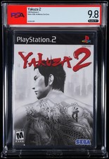 YAKUZA 2 Brand New Factory Sealed Playstation 2 GRADED PSA 9.8 A++ SONY SEGA