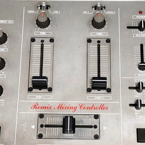 Vestax PMC-005 erste japanische Version 2 Kanal Analog DJ Mixer voll funktionsfähig - Bild 6 von 10
