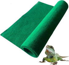 Reptile Carpet 39.4 X 19.7 Terrarium Bedding Substrate Liner Reptile Mat Tank Ac