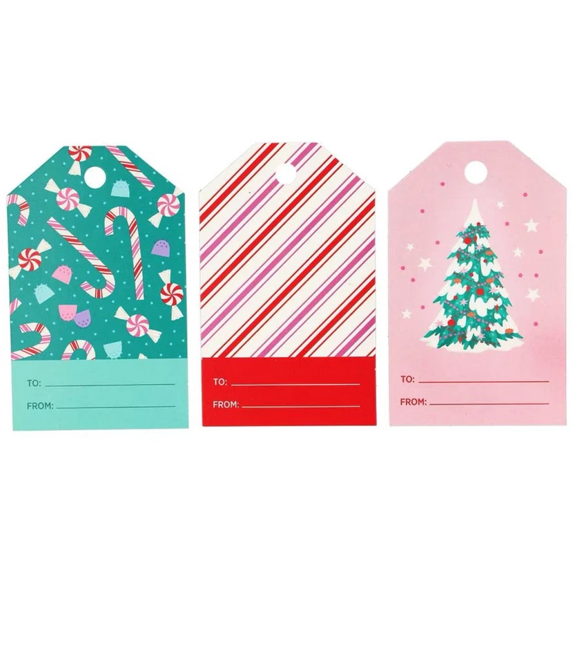 ¡Inspiraciones del juego de sacos Hallmark Favor con etiquetas y cuerda!*^NAVIDAD^*! Foto 2 de 2