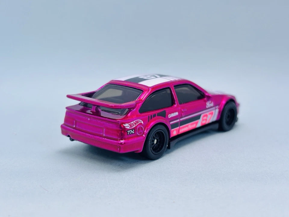 2026 Hotwheels STH Super Treasure Hunt# '87 Ford Sierra Cosworth Un-spun Opened - Image 2 of 3