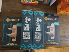 Brand New Lot of Four Safety 1st Lever Door Locks