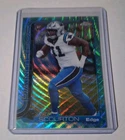 2025 Topps Chrome Football Teal Wave Refractor Nic Scourton #353