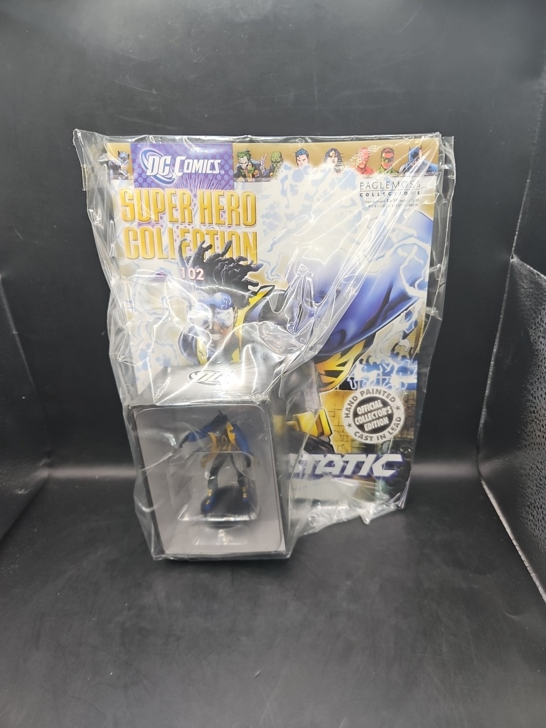 Eaglemoss DC COMICS Super Hero Collection 102 Figurine & Magazine - STATIC