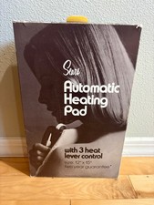 Vintage Sears Heating Pad Original Box Sears, Roebuck and Co Tag