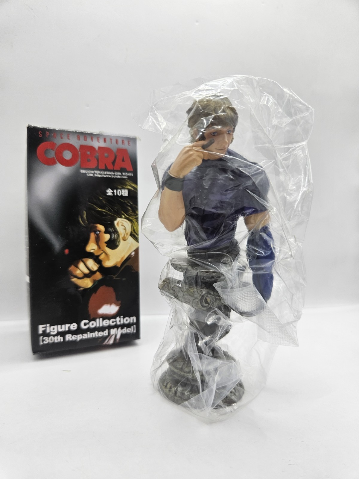 Psycogun Cobra Space Adventure buste violet Happinet édition limitée 30 ans en résine premium 25cm