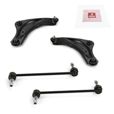 Front Lower Control Arm & Sway Bar Link Kit for Chevrolet City Express 4 PCS