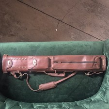 Instroke Brown Leather Billiard Cue Case