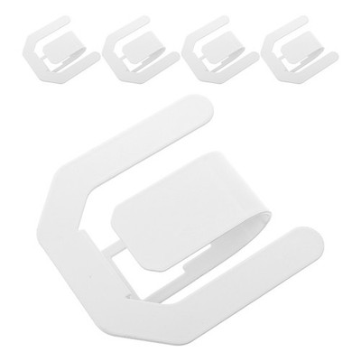 5 Pcs Wiederverwendbare Pantoffelhaken Tür Schuhregal Pantoffelhalter