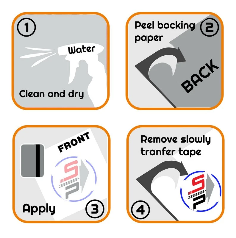 2X NO FEAR USA DECAL STICKER 3M USA MADE TRUCK VEHICLE CAR LOGO WALL WINDOW - Image 3 of 4