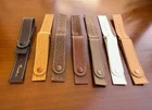 sell a lot 50 pcs easy clip genuine leather watch straps bands 12,14,16,18,20mm
