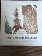 Jersey Knit Bassinet Sheets
