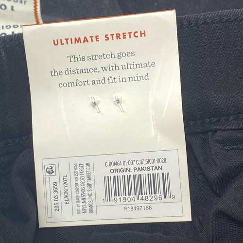 Cat & Jack Girls Size 10 Mid Rise Pull-On Jegging Ultimate Stretch Black - Picture 8 of 15