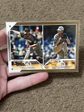 2023 Topps Update Nick Duron Tom Cosgrove Gold Rookie Combos RC #US288 Padres