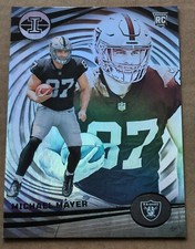 2023 Panini Illusions #60 Michael Mayer Rookie Card RC Las Vegas Raiders. rookie card picture