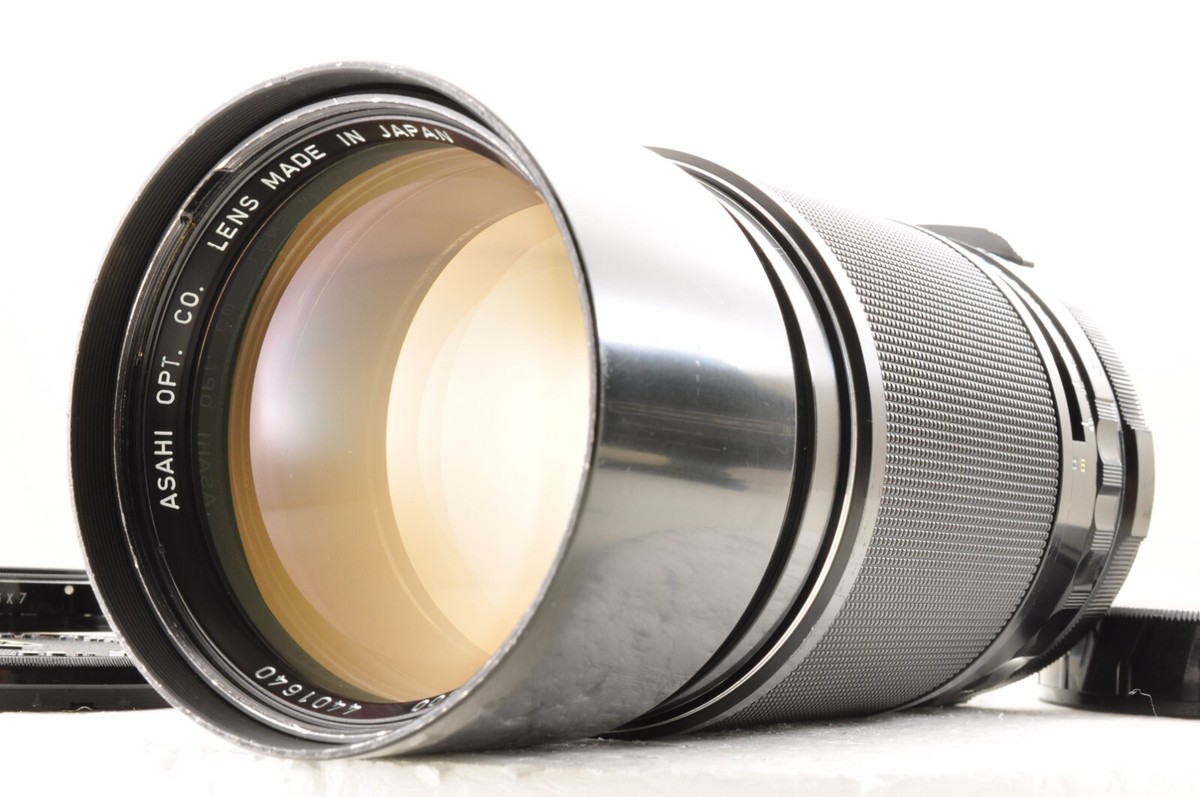 PENTAX Super Takumar 6x7 300mm F/4 Telephoto MF Lens w/Filter Near 