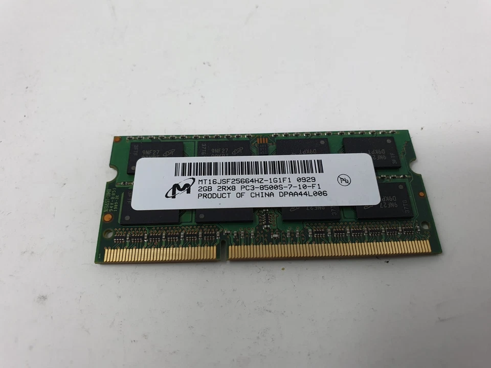 Lenovo Z50-70 RAM Memory 2GB DDR3 PC3L-8500S Micron MT16JSF25664HZ Genuine Item - Image 4 of 4