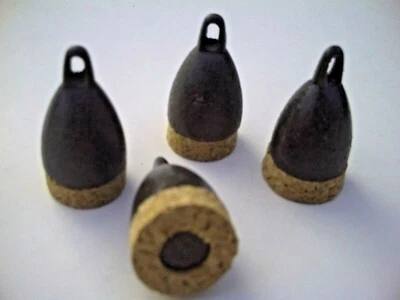 4 x Dinsmores 21g/3/4oz Daunen. Perfekte Tiefenfinder an Seen & Flüssen.