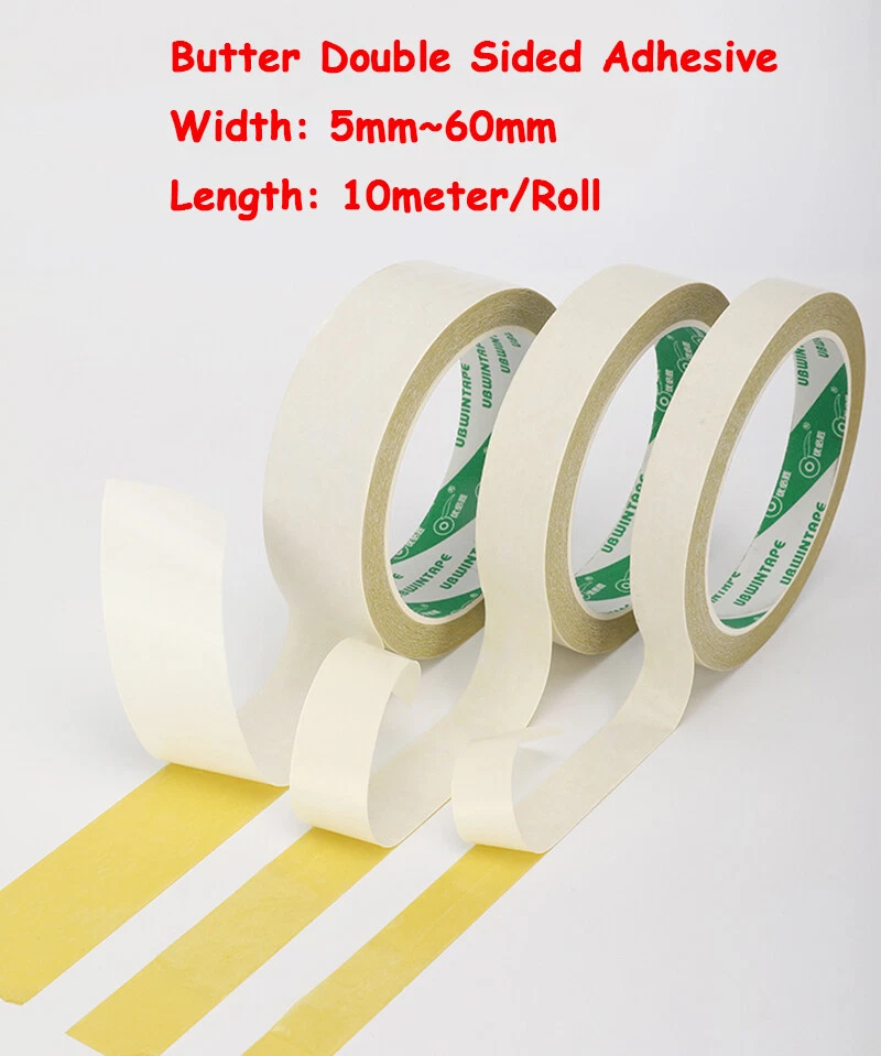 Adhesive Double Face Tape Clear 12mm - China Adhesive Tape, Bag Sealing  Tape