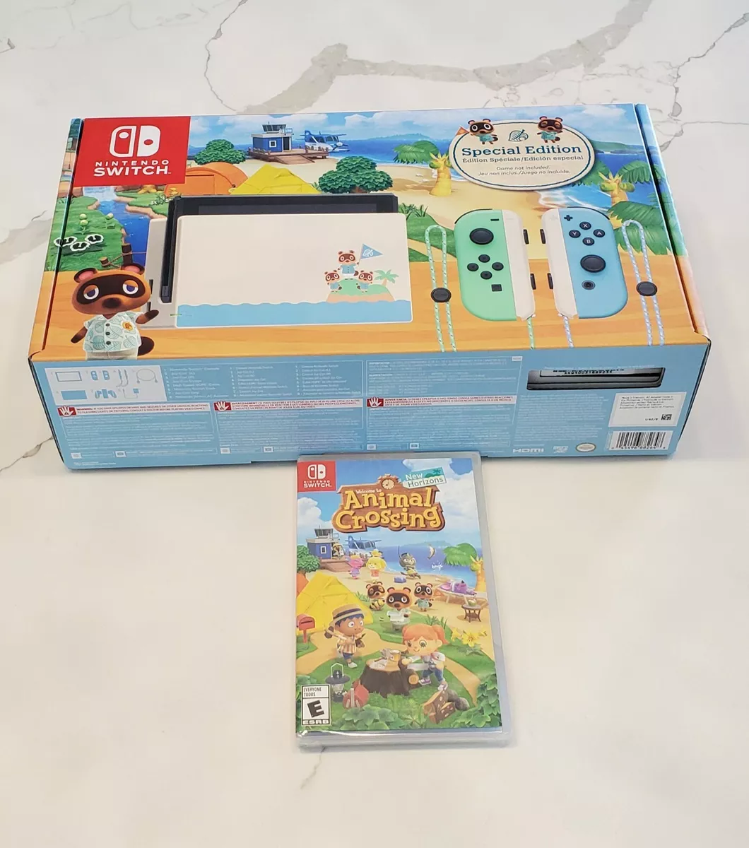 Switch Animal Crossing Special Edition Console with GAME Bundle NEW eBay