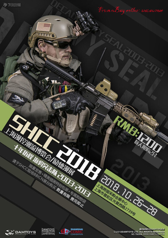 Perfect Damtoys 78060 1/6 Decade Navy Seal 2003-2013 Action Figure
