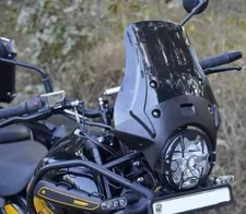 "Wandered Touring Smoked Screen/Windshield Kit" For Royal Enfield Himalayan 450