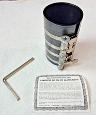 6” Piston Ring Compressor Adjustable Ratchet Piston Installer Removal Tool #1866