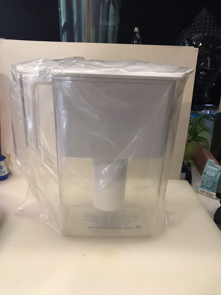 Brita Space Saver Water Pitcher with Cartridge - White (OB21