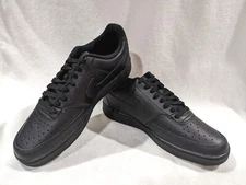 Nike Men's Court Vision Low Triple Black Sneakers-Assorted Sizes NWB CD5463-002