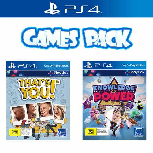 Playstation 4 Games Bundle Thats You \u0026 Knowledge is Power PS4 Playlink Game  | eBay