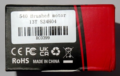 SURPASS HOBBY 13T BRUSHED MOTOR FOR RC CAR BOAT TANK TAMIYA KYOSHO UK SELLER - Picture 6 of 10