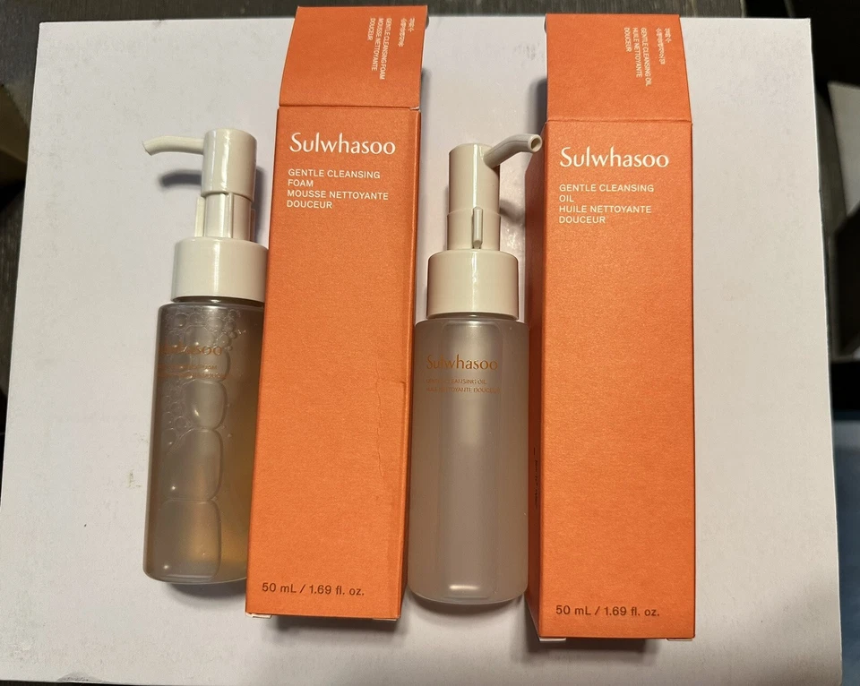 Sulwhasoo Gentle Cleansing Oil 50ml + Sulwhasoo Gentle Cleansing Foam 50ml - Image 2 of 4