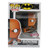 Funko Pop! Heroes Batman 386 Deathstroke Special Edition Vinyl Figur Box - Neu