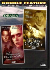 NEW The Lady and the Highwayman DVD 1989  + My Man Godfrey 1936 2 MOVIE CLASSIC 