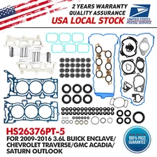 3.6L Full Head Gasket s Kit For 09-16 Chevrolet Tranverse Buick Enclave GMC