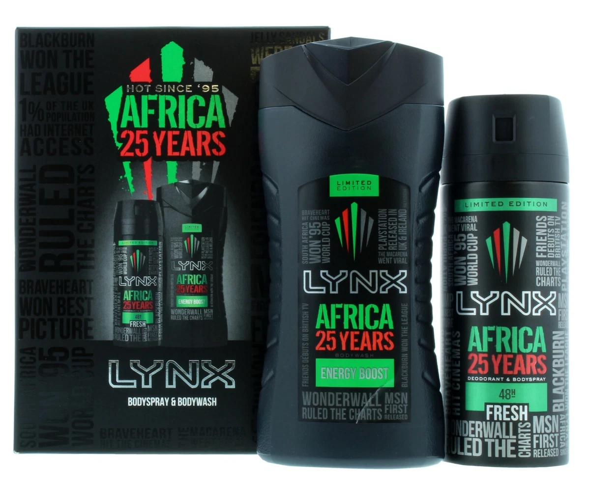 Lynx africa duo gift set deals