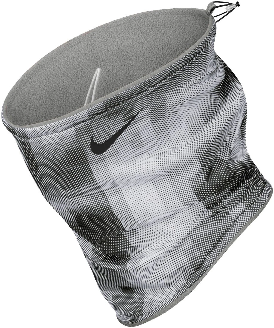 New Unisex Adult Nike Reversible Neck Warmer 2.0 (N1000654-971) Grey Black OSFM