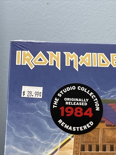Iron Maiden Powerslave LP Vinyl Record Factory Sealed Reissue - Picture 2 of 9